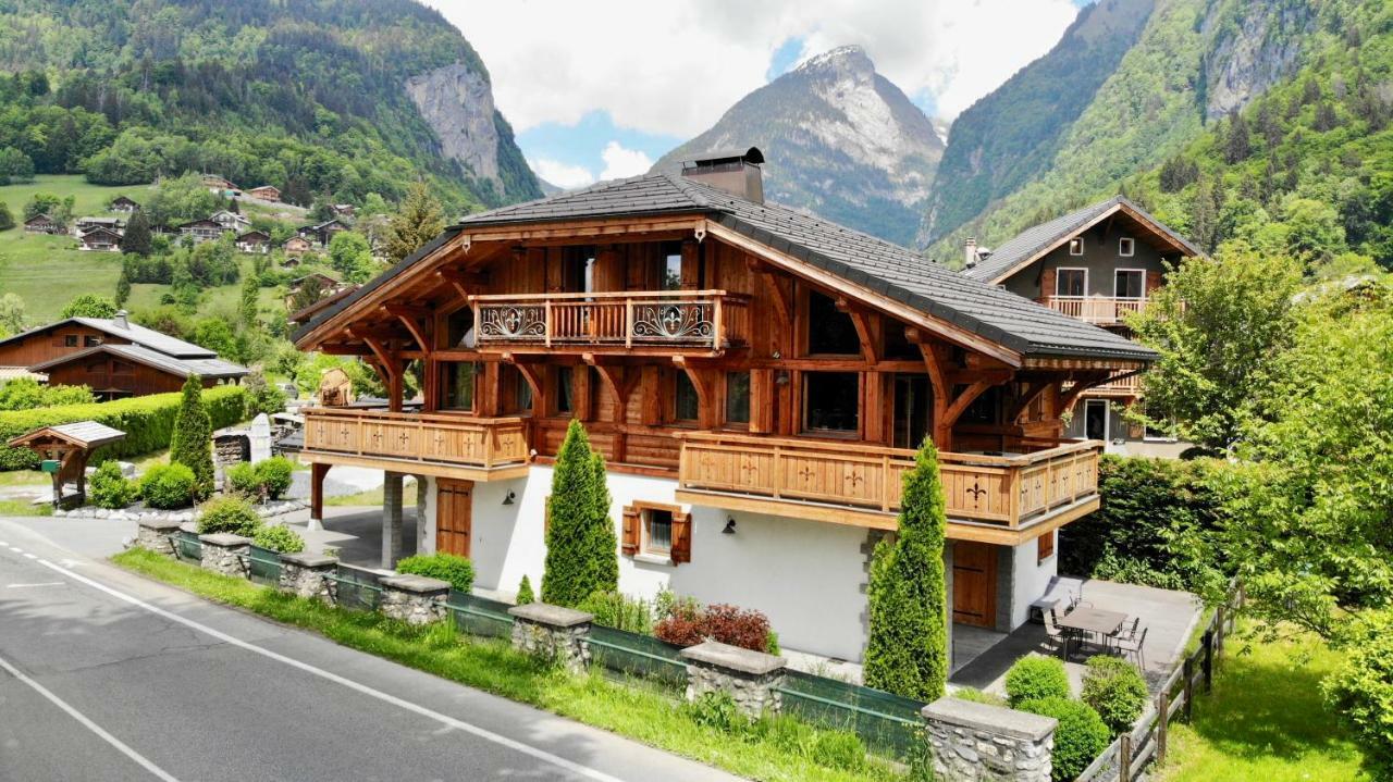 Chalet Clos Moccand Samoëns Eksteriør billede